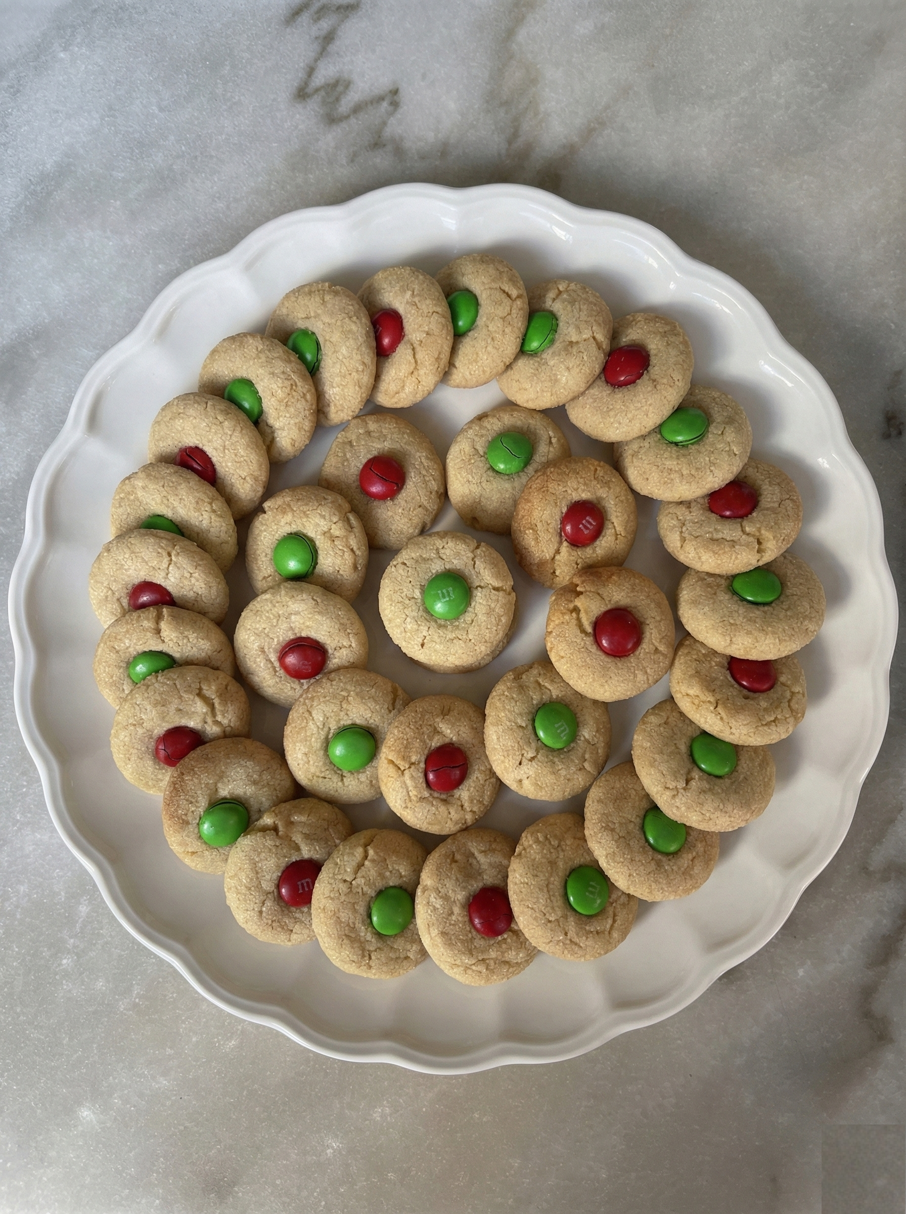 M+M Cookies - Party Plate